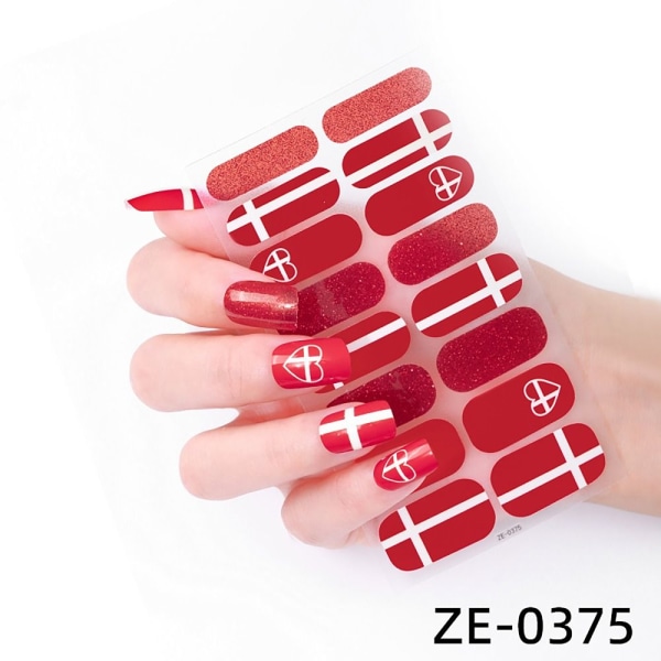UEFA Nail Stickers Nail Patch ZE-0368 ZE-0368 ZE-0368
