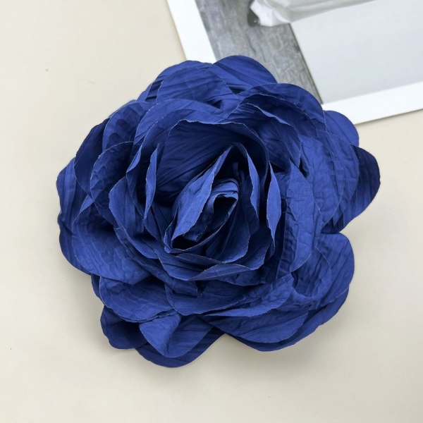 Monikerroksinen Rose Flower rintakoru mekkopuku Corsage DARK BLUE