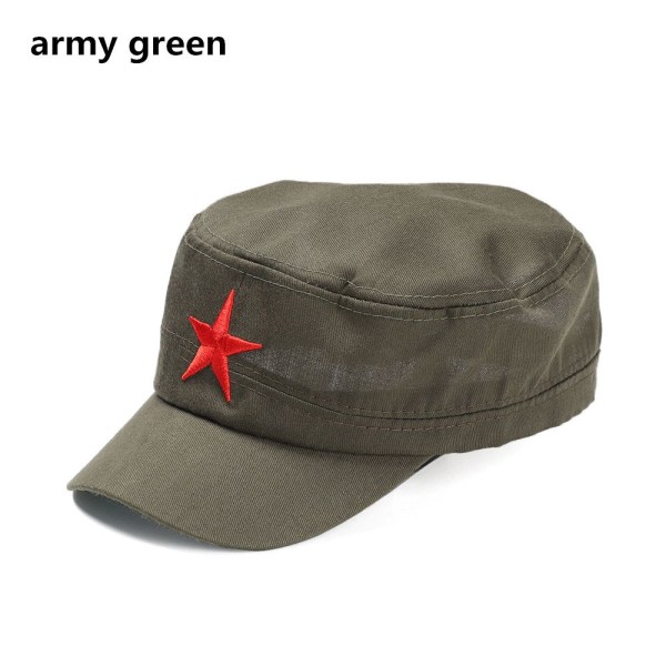 Army Hat Solhatter Plain Cap ARMY GREEN