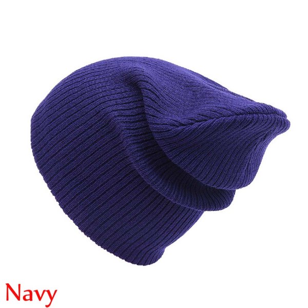 Knitted Hat Ski Cap Vaatteet ja asusteet NAVY