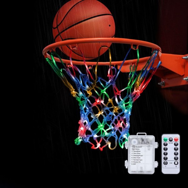 LED Basketball Nett Lysende Basketball Nett HVIT HVIT ff61 | Fyndiq