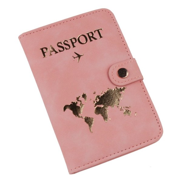 Passdeksel Passholderveske ROSA Pink