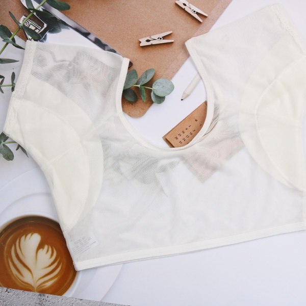 Hikeä imevät vaatteet Nopeasti kuivuva rintasuoja WHITE XL white XL