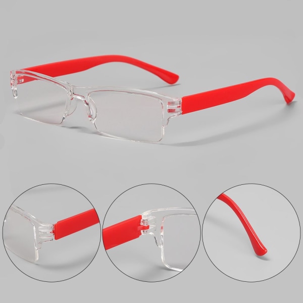 Læsebriller Briller Synspleje RED STRENGTH 150 f72d | Fyndiq