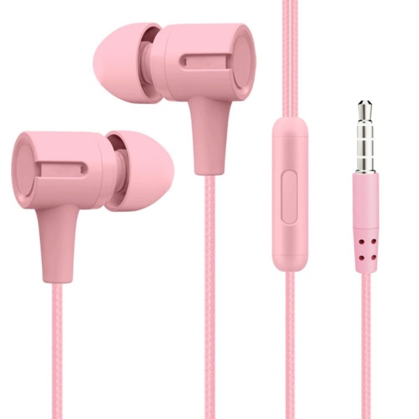 Kuulokkeet Langalliset kuulokkeet PINK Pink