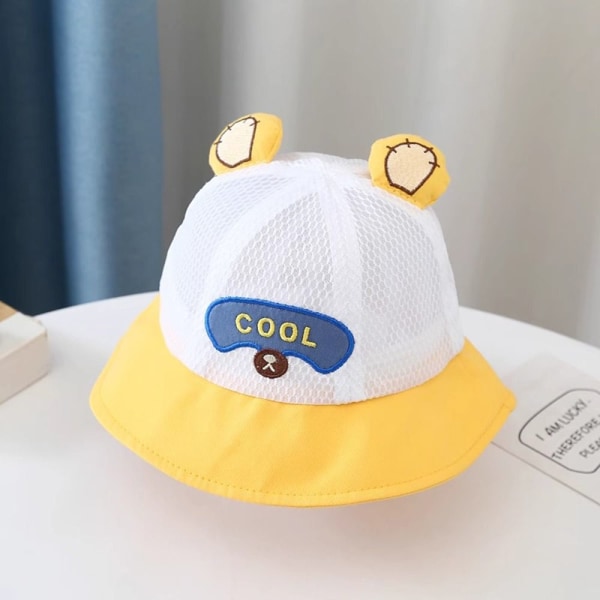 Baby Bucket Caps Børne Bucket Hat GUL yellow