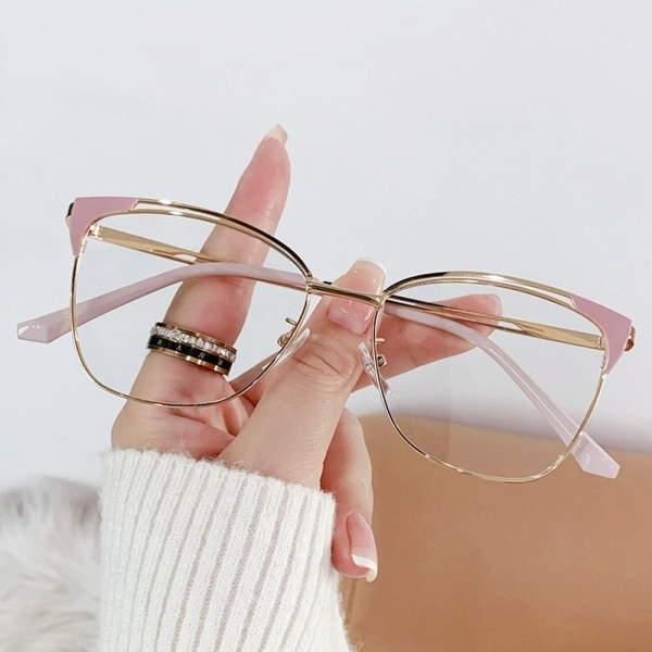 Anti-blått lys briller Firkantede briller PINKSTYLE 1 STIL 1 PinkStyle 1