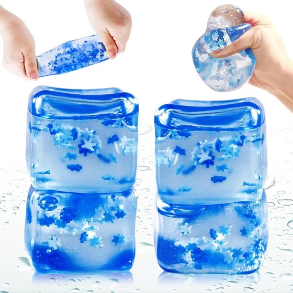 Ice Cube Pinch Toy Transparent Ice Block A A A