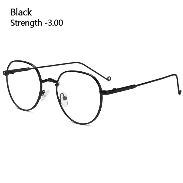Flat Mirror Eyewear Optisk Brille SVART STYRKE -3,00