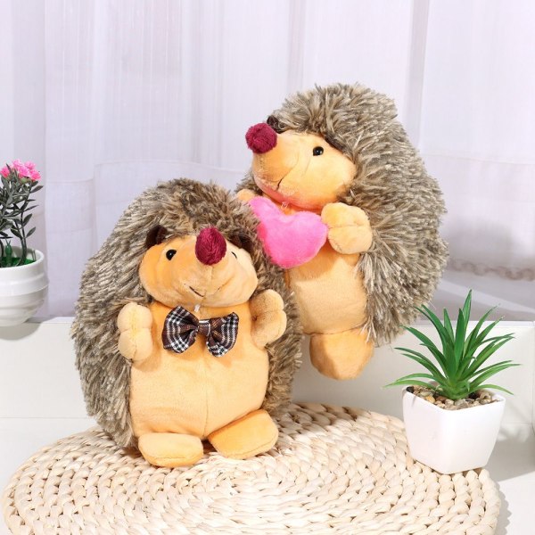 Hedgehog Couple Doll Pehmolelut 35CMHEDGEHOG HEART HEDGEHOG