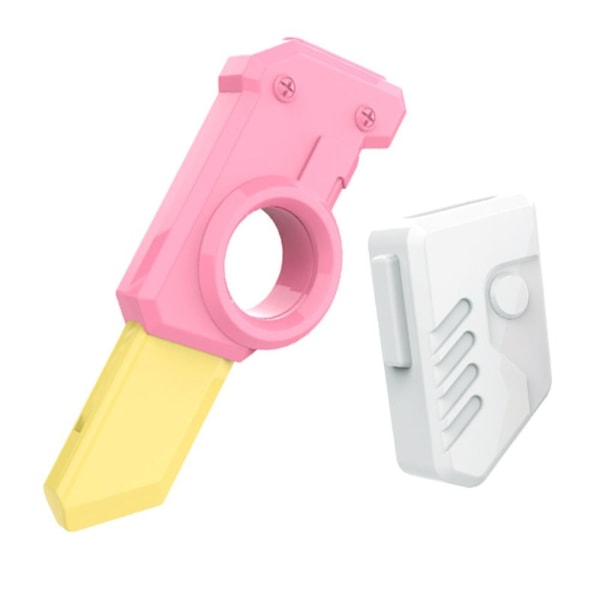 3D Gravity Gulrotleker 3D-utskrift Fidget Toy ROSA Pink