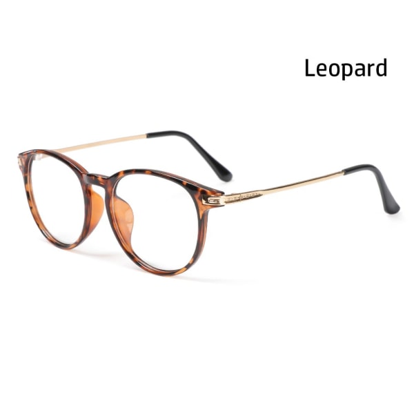 Flate speilbriller Optisk brille LEOPARD