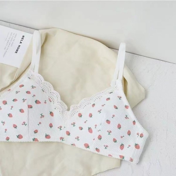 Cherry Print BH Push-up Undertøy XL-381 1 XL-381