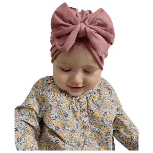 Baby Turban Hatt Beanies för spädbarn MÖRKGUL 19a4 | Fyndiq