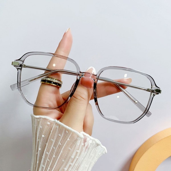 Anti-Blue Light Briller Overdimensjonerte briller TRANSPARANT Transparent  763b | Transparent | Fyndiq