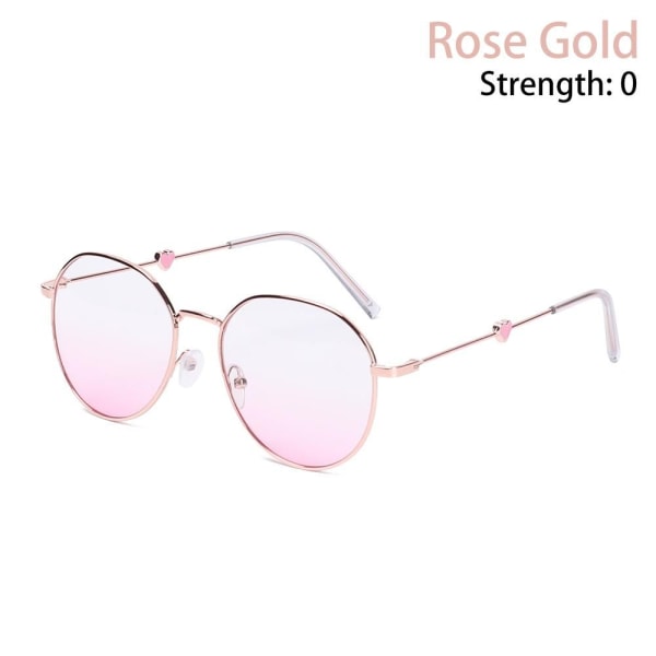 Nærsynthetsbriller Briller Lesebriller ROSE GOLD STYRKE 0