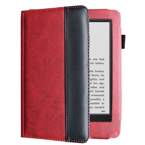 e-Reader Case Paperwhite 1/2/3 Folio Cover RÖD&SVART Red&Black
