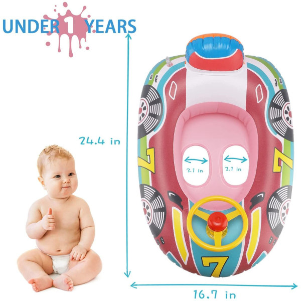 Baby Simring Uppblåsbar Float Seat Simhjälp Leksaker