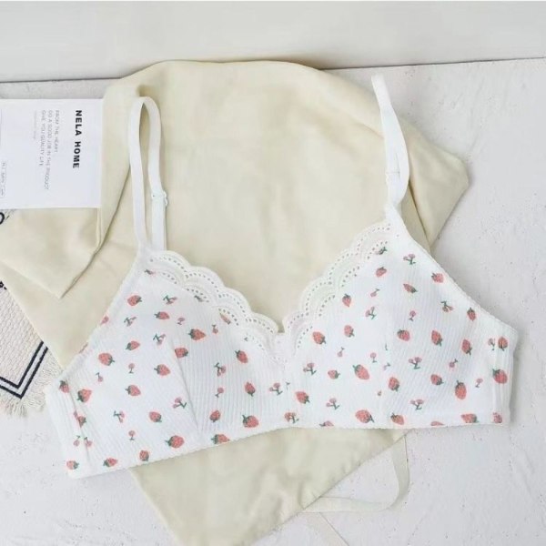 Cherry Print BH Push-up Undertøy S-322 2 S-322