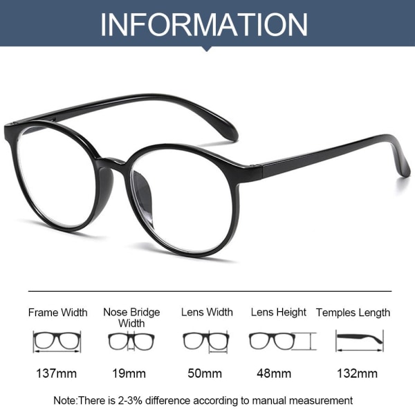 Närsynthet Glasögon Närsynta glasögon LJUSBRUN STYRKA 150 4e6d | Fyndiq