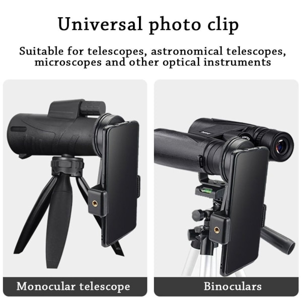 Teleskoptelefonholder Kameratelefonfeste Teleskopbrakett b559 | Fyndiq