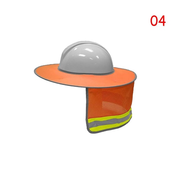 Hard Hat Neck Shield Hjelm Solskjerm 4