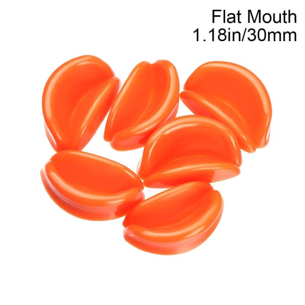 10 kpl Duck Safety Mouth Dolls Lisävarusteet FLAT MOUTH 30MM FLAT