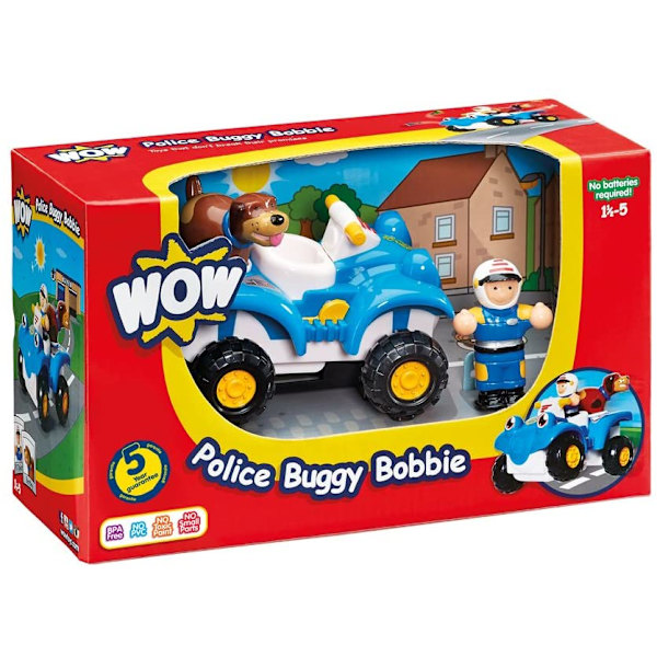 Fyrhjuling Police Buggy Bobbie