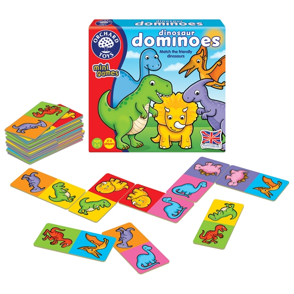 Spel - Dino domino/Dinosaurs dominoes