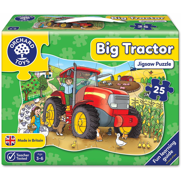 Golvpussel Big Tractor