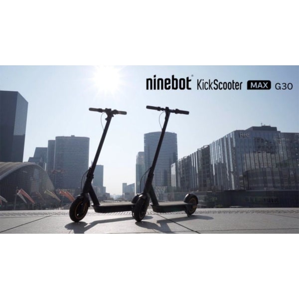 2024 Ninebot by Segway KickScooter MAX G30P - 65km - 30km/h grå