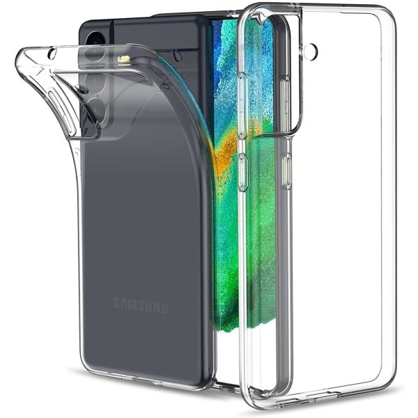5-pakkaus Samsung Galaxy S22 karkaistu lasi + linssi + kotelo Transparent Galaxy S22