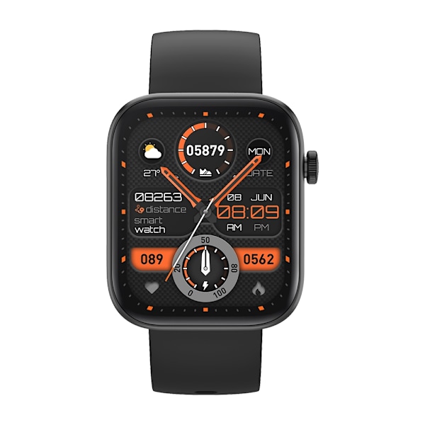 P71 Smartwatch 100+ Sportsgrene Bluetooth-opkald Smartwatch Black