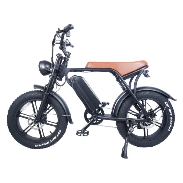 2024 - Elcykel - Ebike - V8 750W 48V 15ah - 40-60km Brown