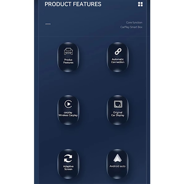 Trådlös CarPlay adapter 2025 - En smart och modern lösning för din bil Svart