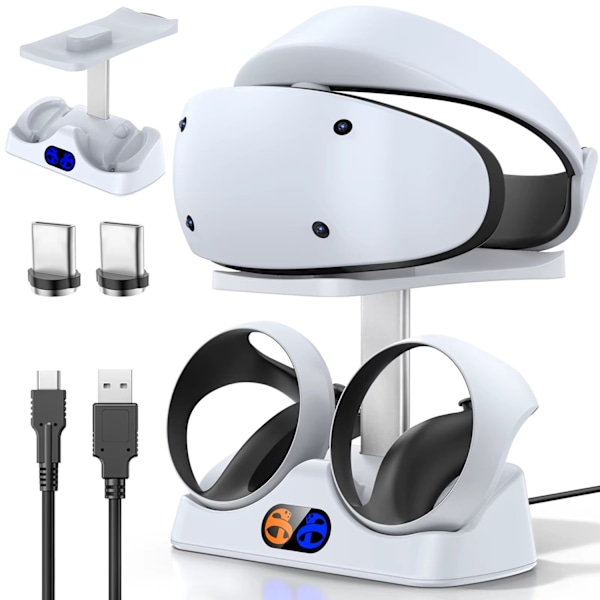 Latausasema yhteensopiva PS5 VR2:n kanssa - Telakointiasema VR-kuulokkeiden Black