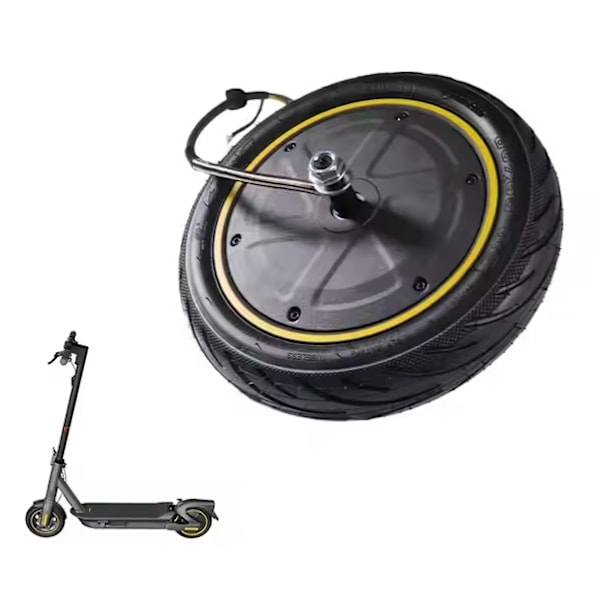 Original Motor för Segway Ninebot G2 Max elscooter däck ingår Svart