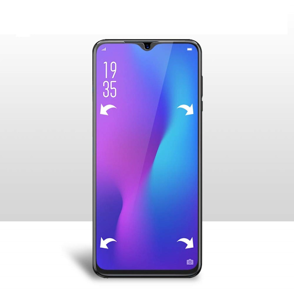 C4U® Huawei P30 Displayskydd Skärmskydd böjda kanter