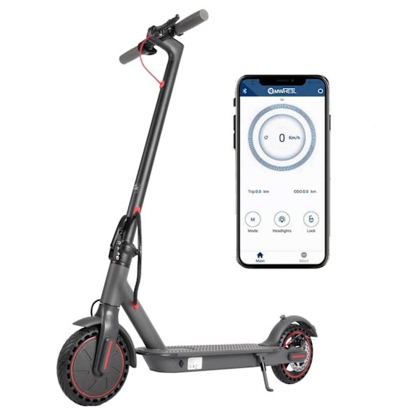 H7 2025 KickScooter Sähköpotkulauta 30km/h sähköpyörä potkulauta kickbike Grey