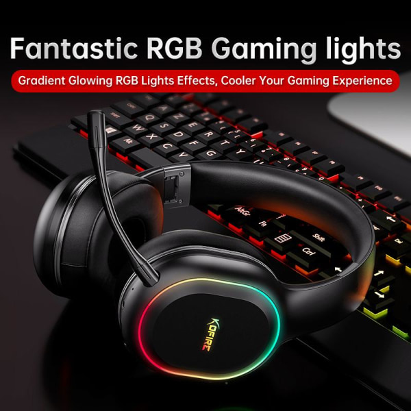 Trådlösa Gaming hörlurar KOFIRE UG05 för PS4/PS5 Svart 7214 | Black | 439 |  Fyndiq