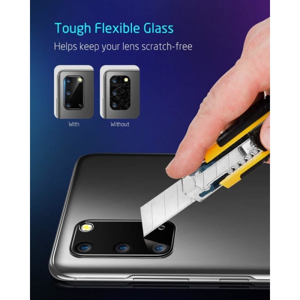 3-pack C4U® Kamera linsskydd i härdat glas för Galaxy S20