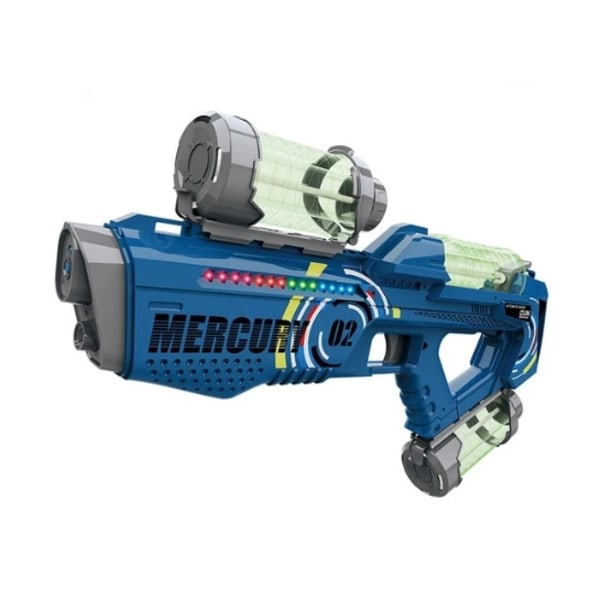 Mercury M2 Fuldt automatisk elektrisk vandpistol med lyseffekt Blue