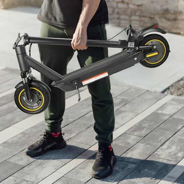 W4MAX 2025 KickScooter Elsparkcykel 33km/h elcykel scooter kickbike Svart