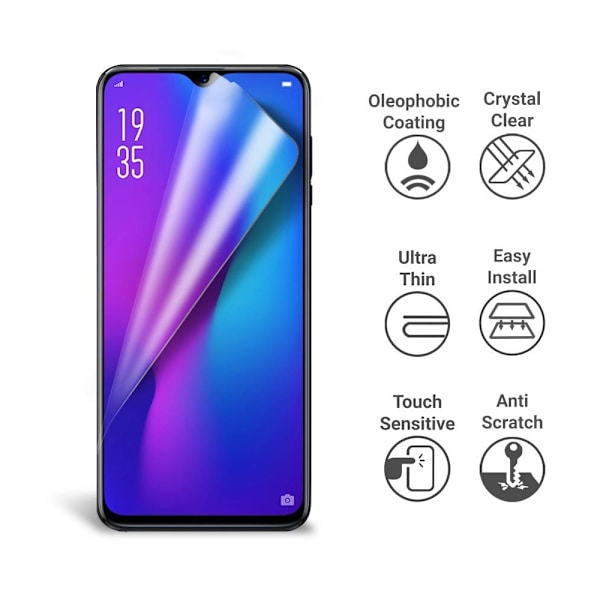 C4U® Huawei P30 Displayskydd Skärmskydd böjda kanter