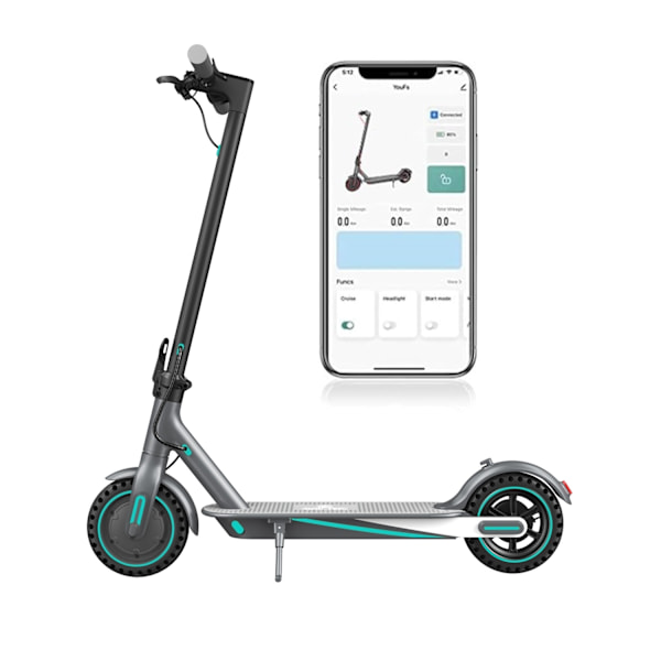2024 - OOK-TEK V8 KickScooter Sähköpotkulauta - 30 km/h sähköpyörä Blue