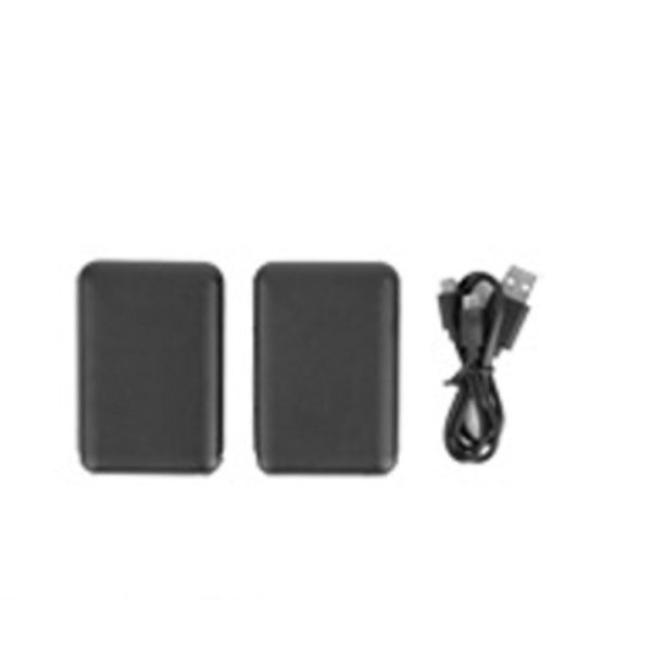 2-pak Genopladelige 6000mAh batterier - kompatible med ICERANGERS Black 2PACK Extra Laddningsbara Batterier