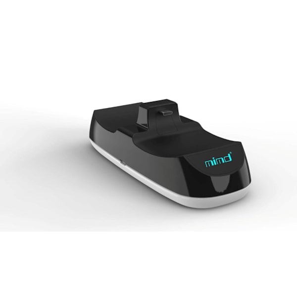 Dobbelt opladningsstation til to kontroller - til PS5 / Playstation 5 Black