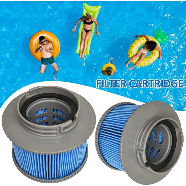 Filter til oppustelige MSpa pools 4-pak - MSPA FD2089 Green