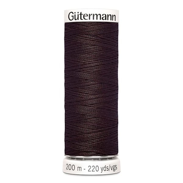Fil allt textil - Ej specificerad - 748277-23 - 200m - 1 spole - Färg svart