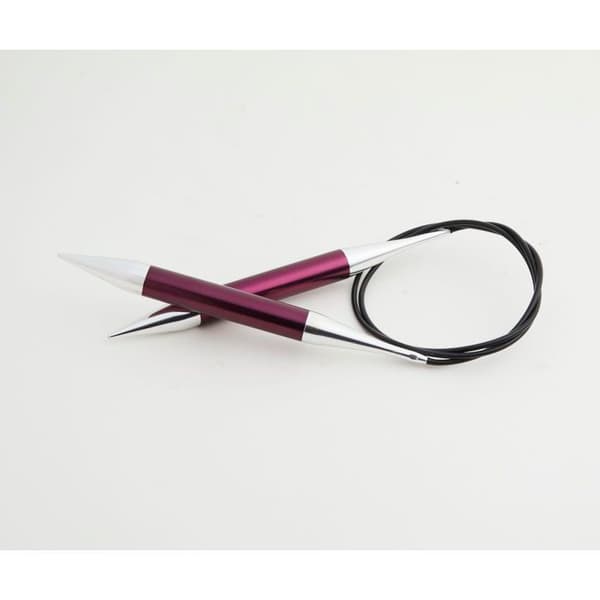 KnitPro Zing rundstickor 80cm 12 mm